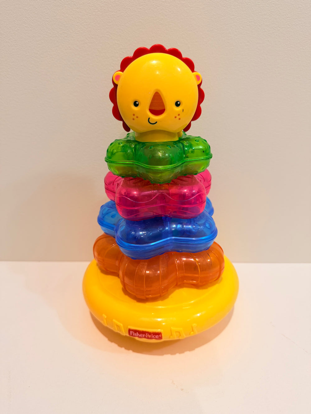 Fisher Price Light Up Lion Stacker