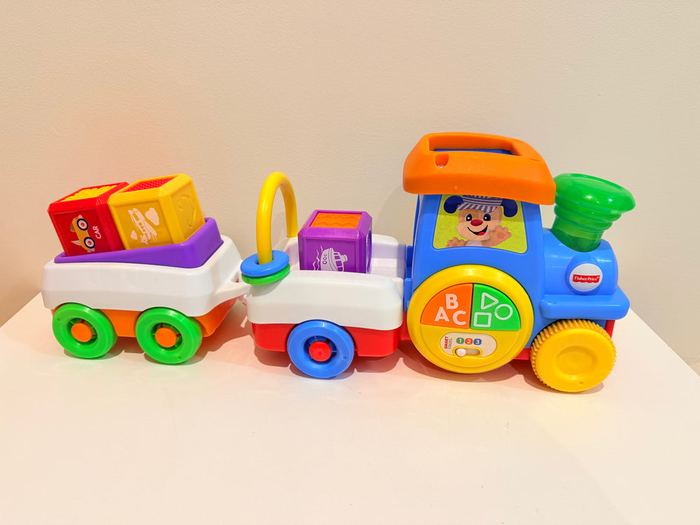Fisher Price First Words Crawl Along Learning Train