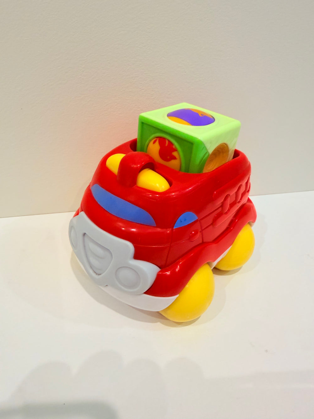 Fisher Price Roller Blocks Fire Truck