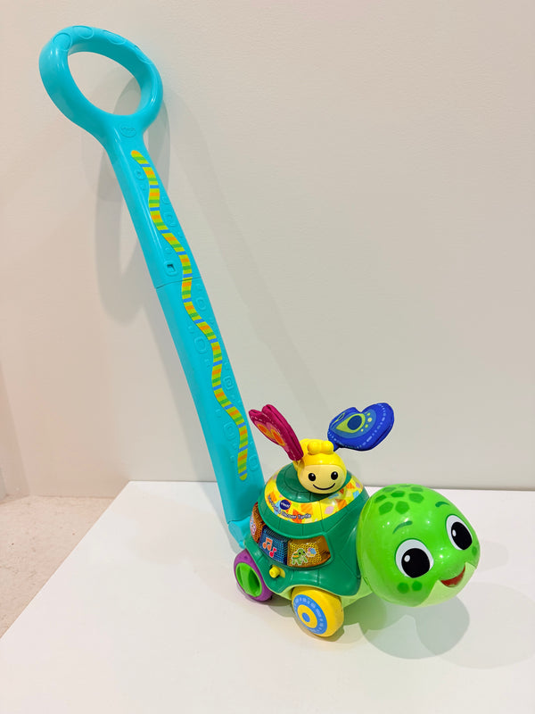 2 in 1 Push and Discover Turtle