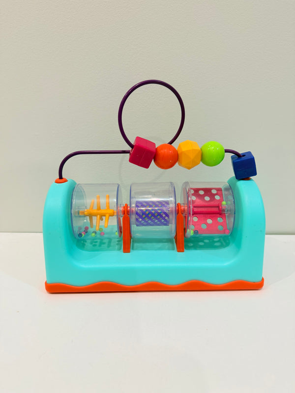 B Toys Spin Rattle & Roll Activity Toy