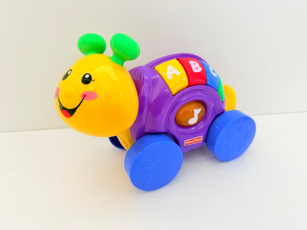 Fisher Price Roll Along Musical Light ABCD Snail