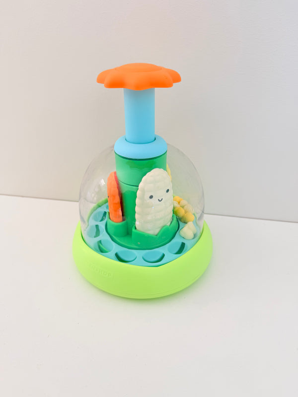 Skip Hop Farmstand Push n Spin Baby Toy