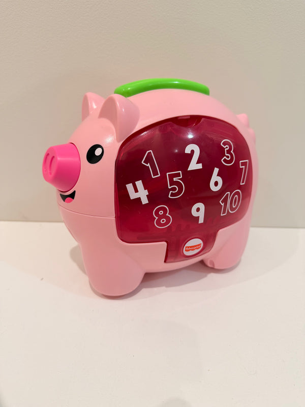 Fisher Price Laugh n Learn Count n Rumble Piggy Bank