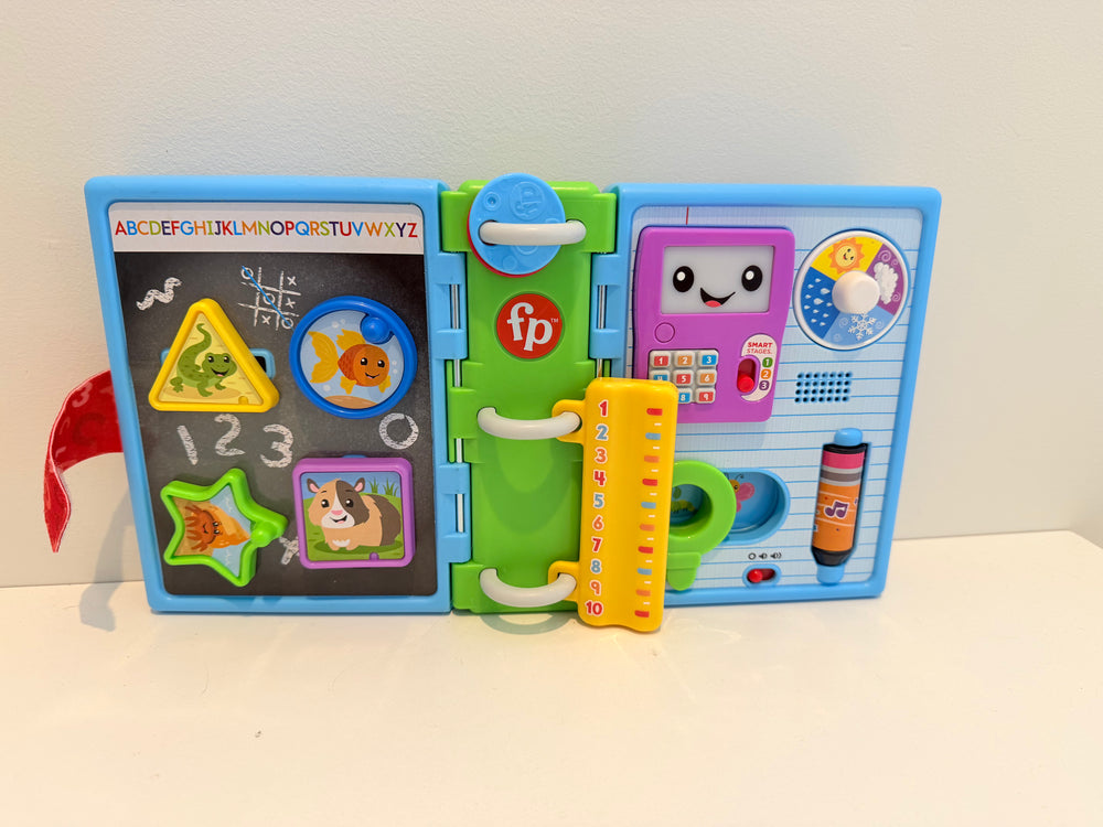 Fisher Price Laugh n Learn 123 Schoolbook