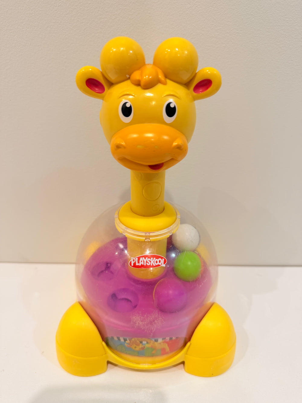 Playskool Poppin Park Giraffalaff Tumble Top Toy