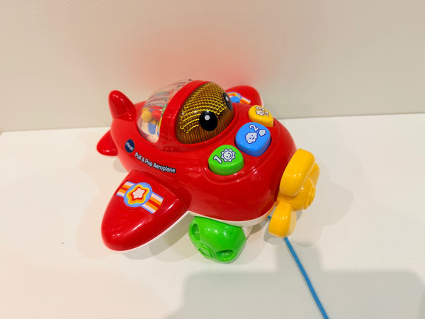 Vtech Pull n Pop Aeroplane