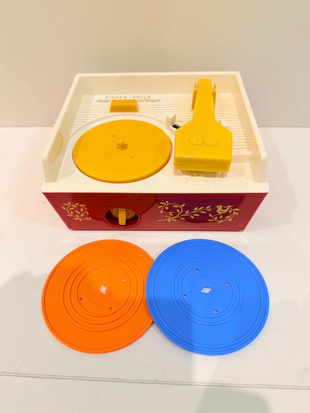 Vintage Fisher Price Music Box Record Player