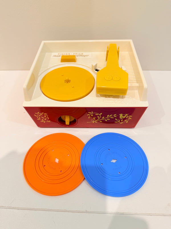 Vintage Fisher Price Music Box Record Player