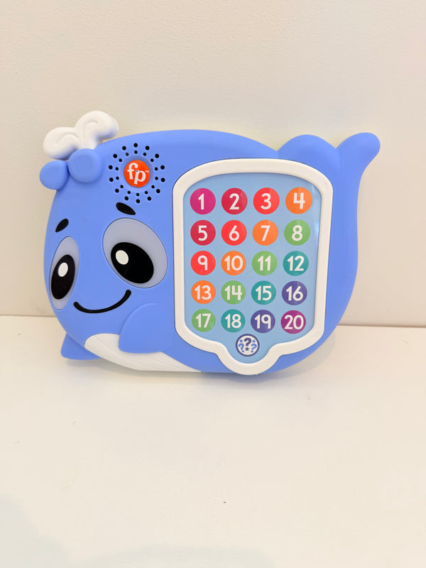 Fisher Price Linkamils 1-20 Count & Quiz Whale